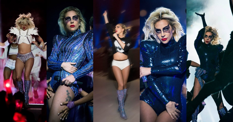 沒有Versace高訂 Lady Gaga哪敢走上美式足球超級盃NFL